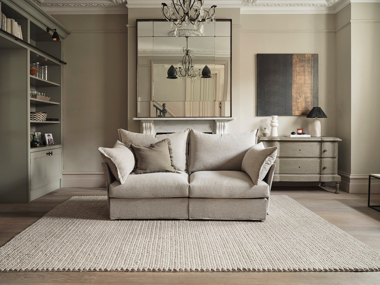 Model 06 2 Seater Sofa Linen