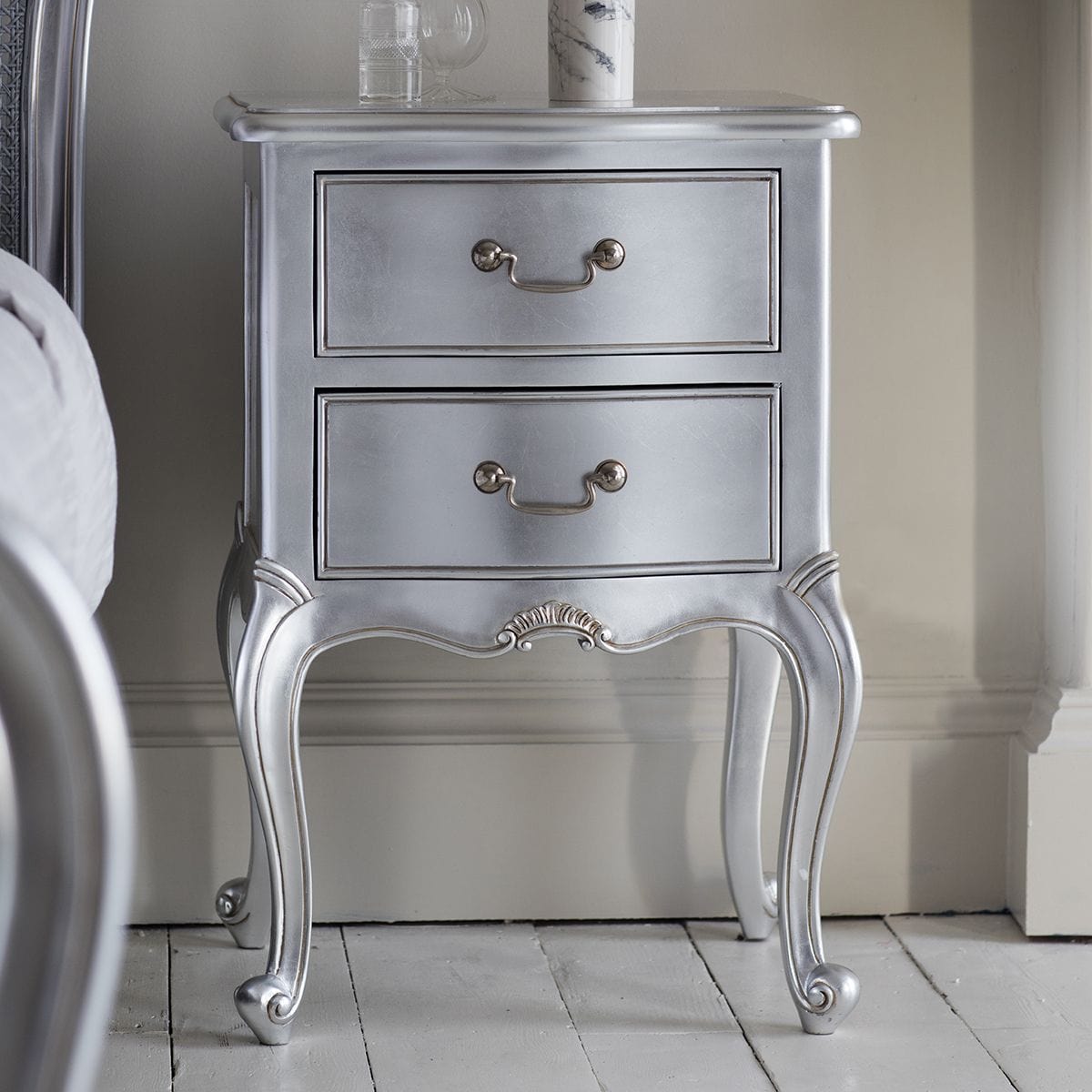 Chic Bedside Table - Colour Options