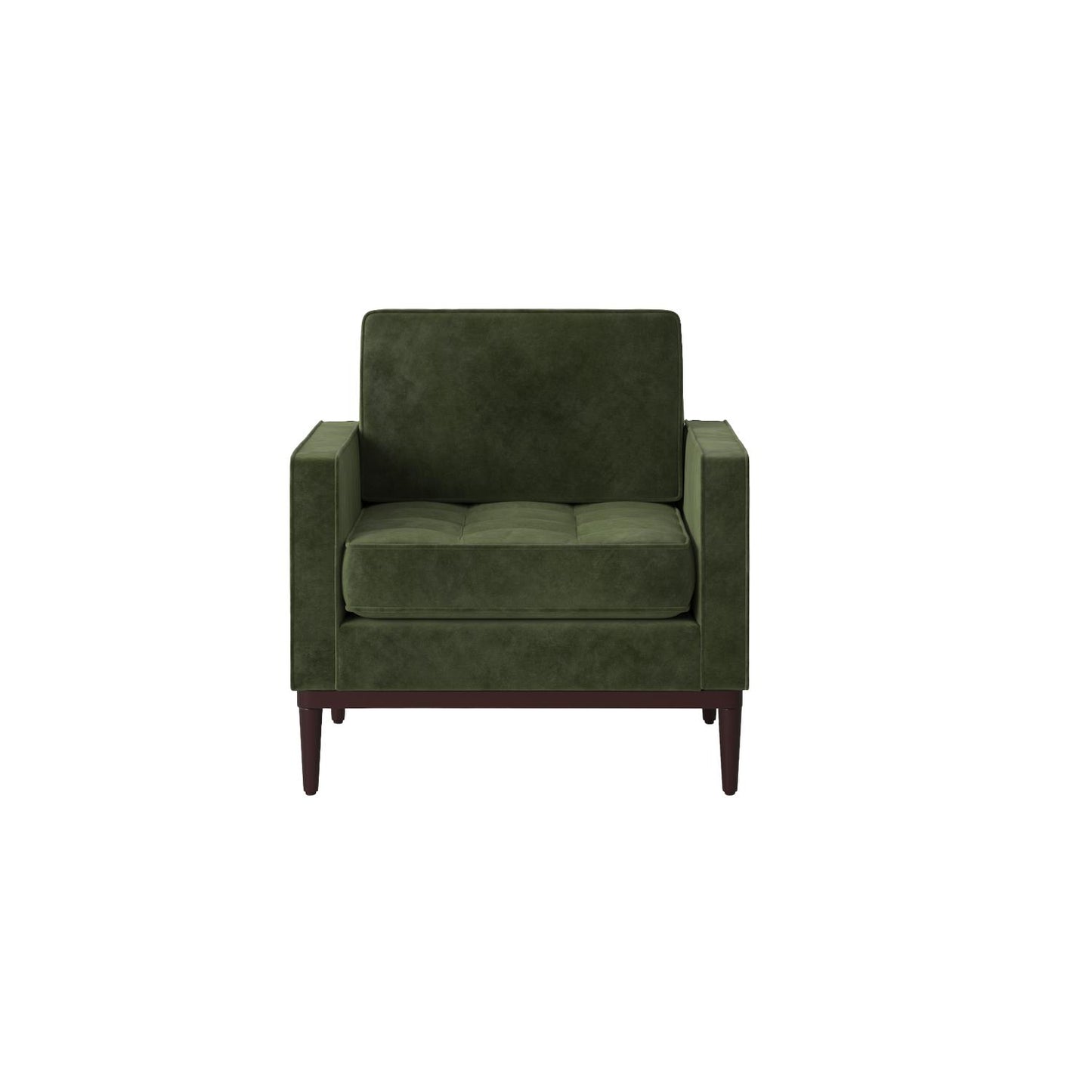 Model 02 Armchair Mottled Velvet