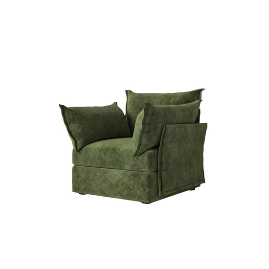 Model 06 Armchair Mottled Velvet