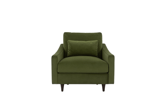 Model 07 Velvet Armchair - Colourful Options Swyft Homebound