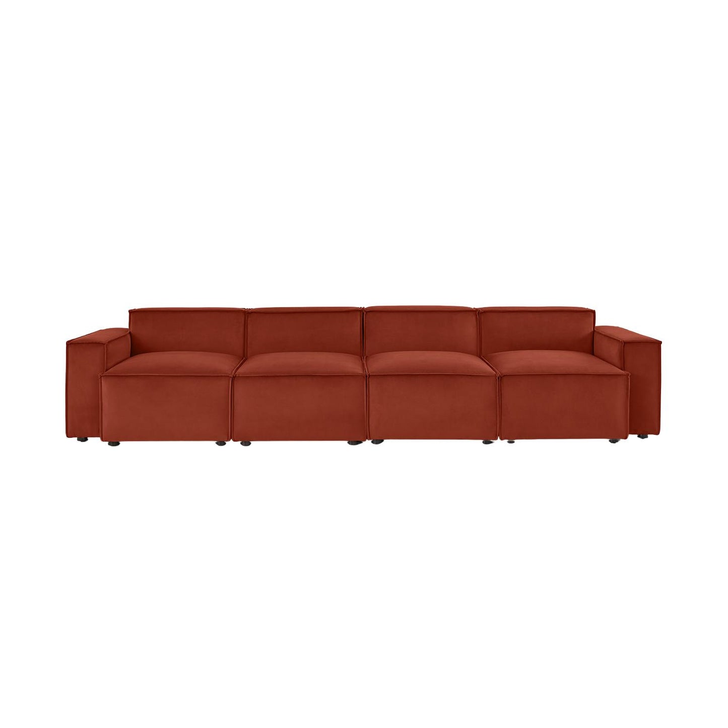 Model 03 4 Seater Sofa Eco Velvet