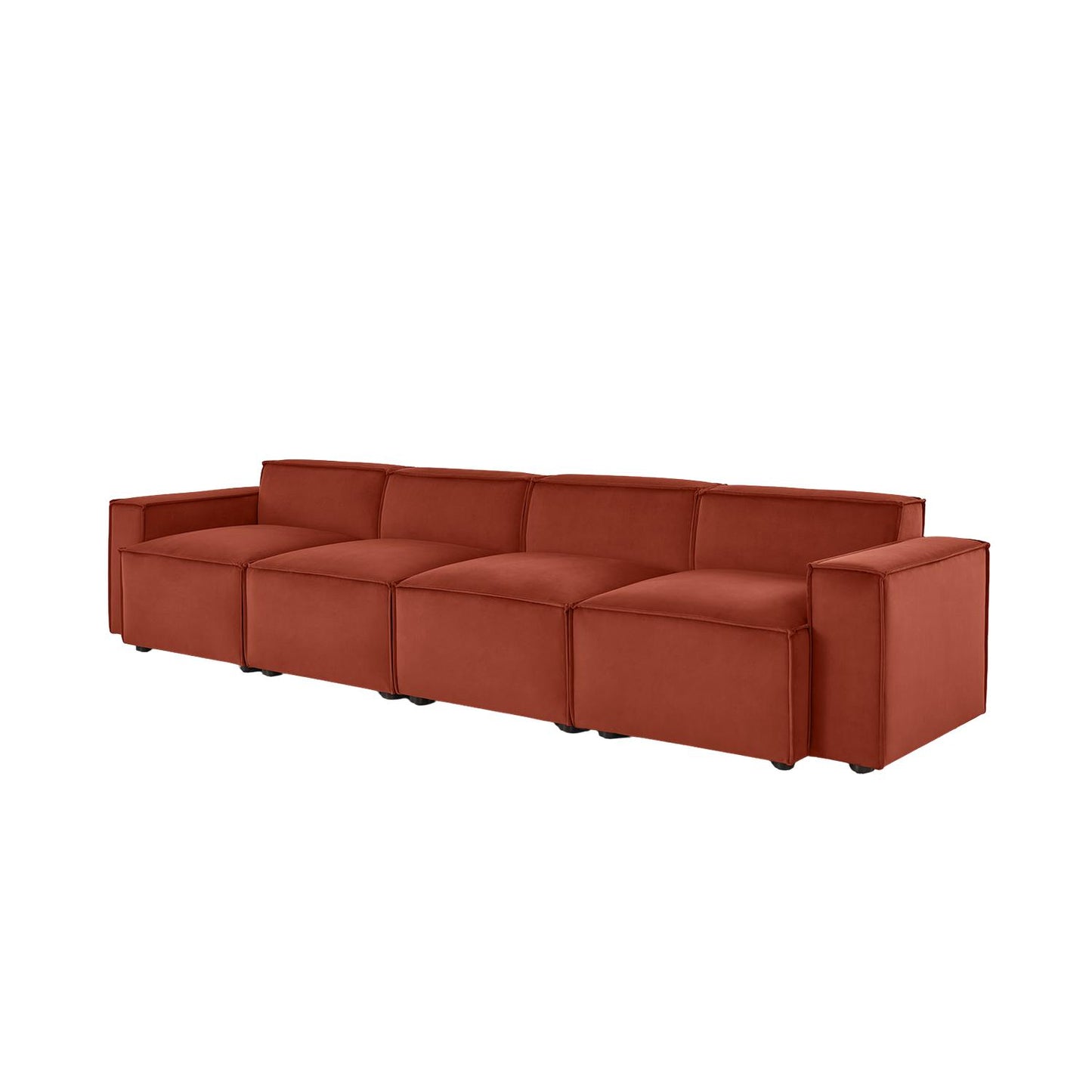 Model 03 4 Seater Sofa Eco Velvet