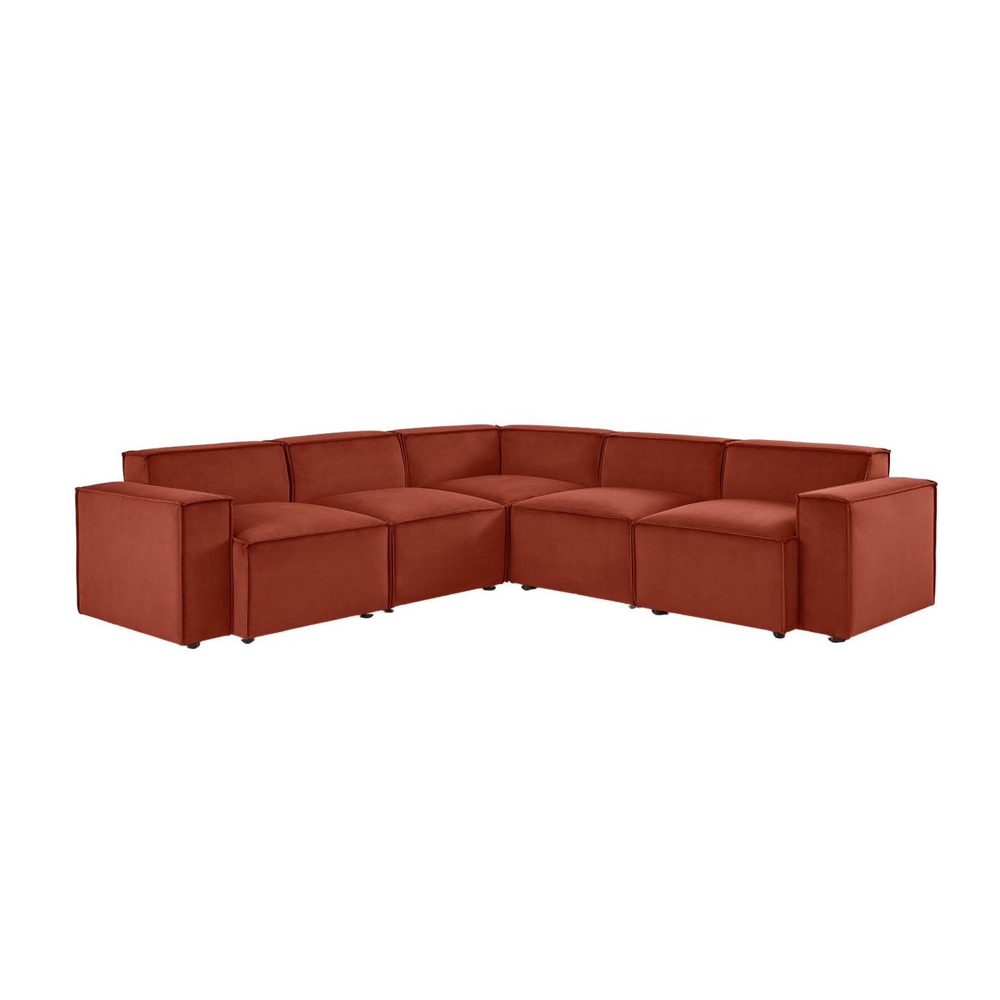Model 03 Corner Sofa Eco Velvet