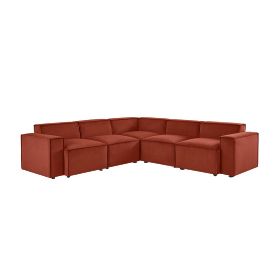 Model 03 Corner Sofa Eco Velvet