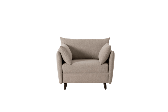 Model 08 Linen Sofa Bed - Single