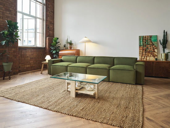 Model 03 4 Seater Sofa Velvet
