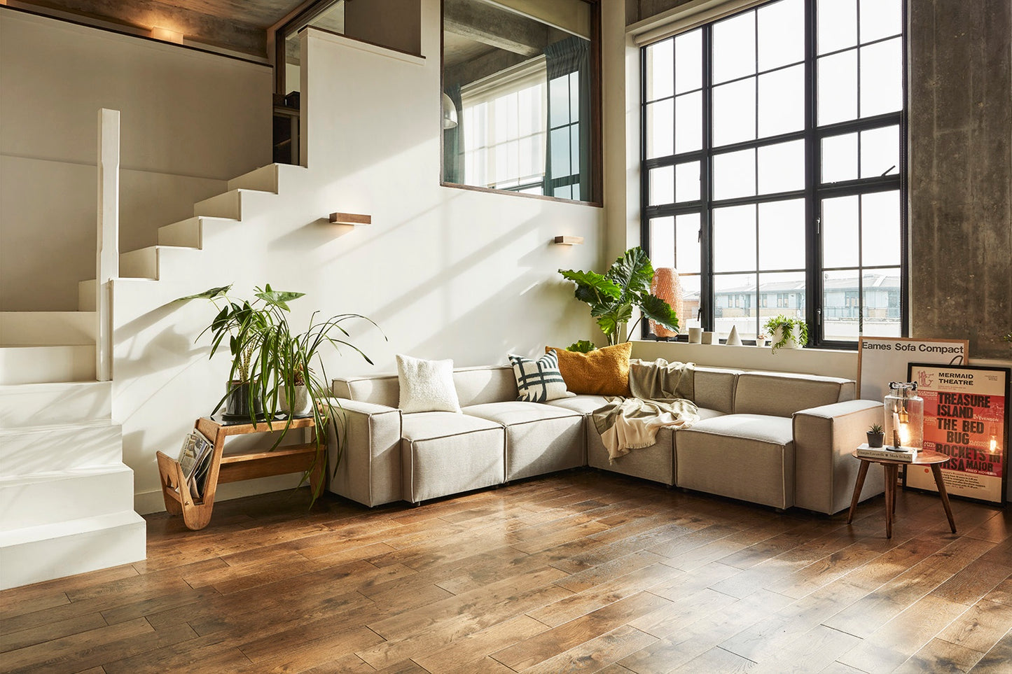 Model 03 Corner Sofa Linen