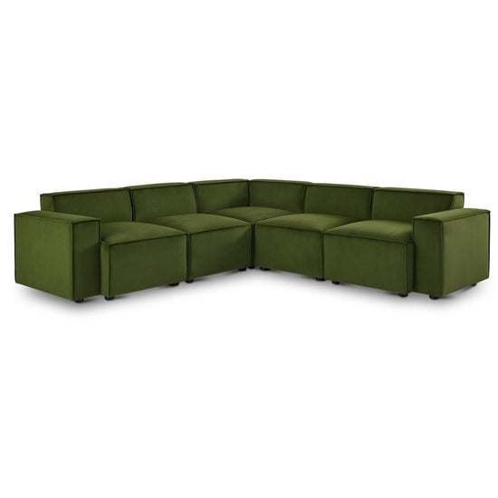 Model 03 Velvet Corner Sofa Swyft Homebound