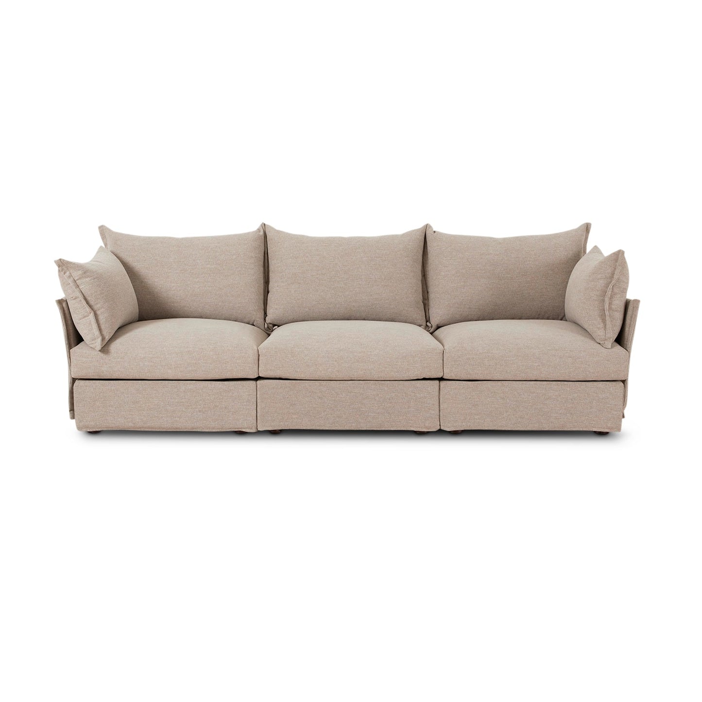 Model 06 Linen 3 Seater Sofa