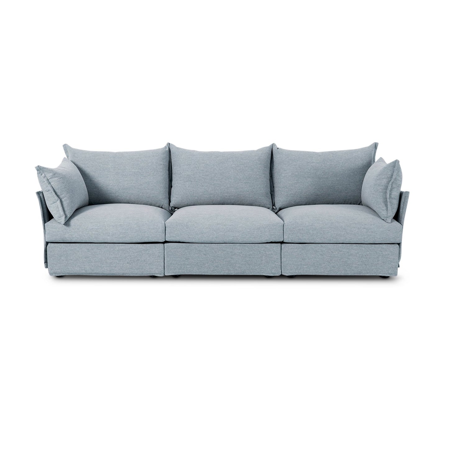Model 06 Linen 3 Seater Sofa