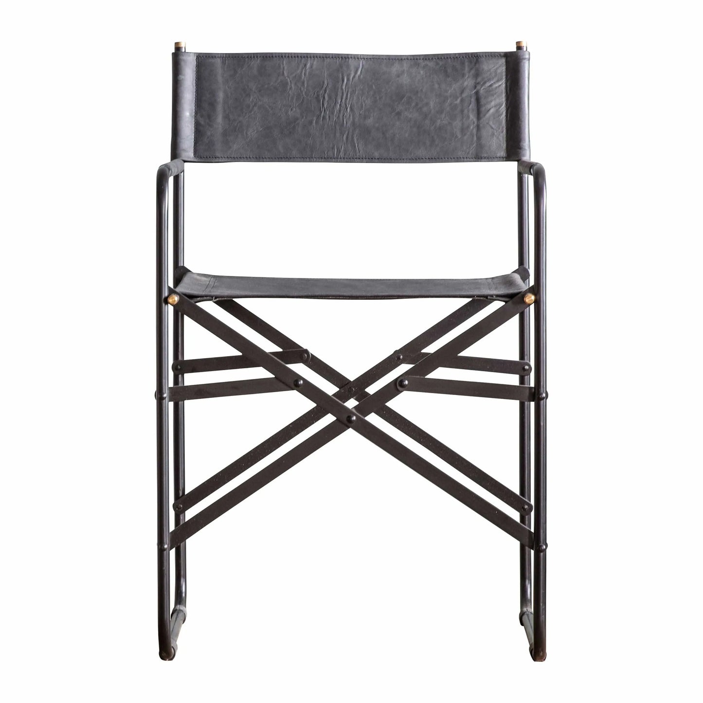 Jodhpur Chair Black Leather (2pk) Gallery Direct Homebound