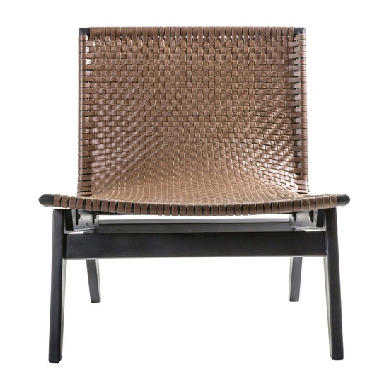 Seville Lounge Chair Brown Leather Gallery Direct Homebound