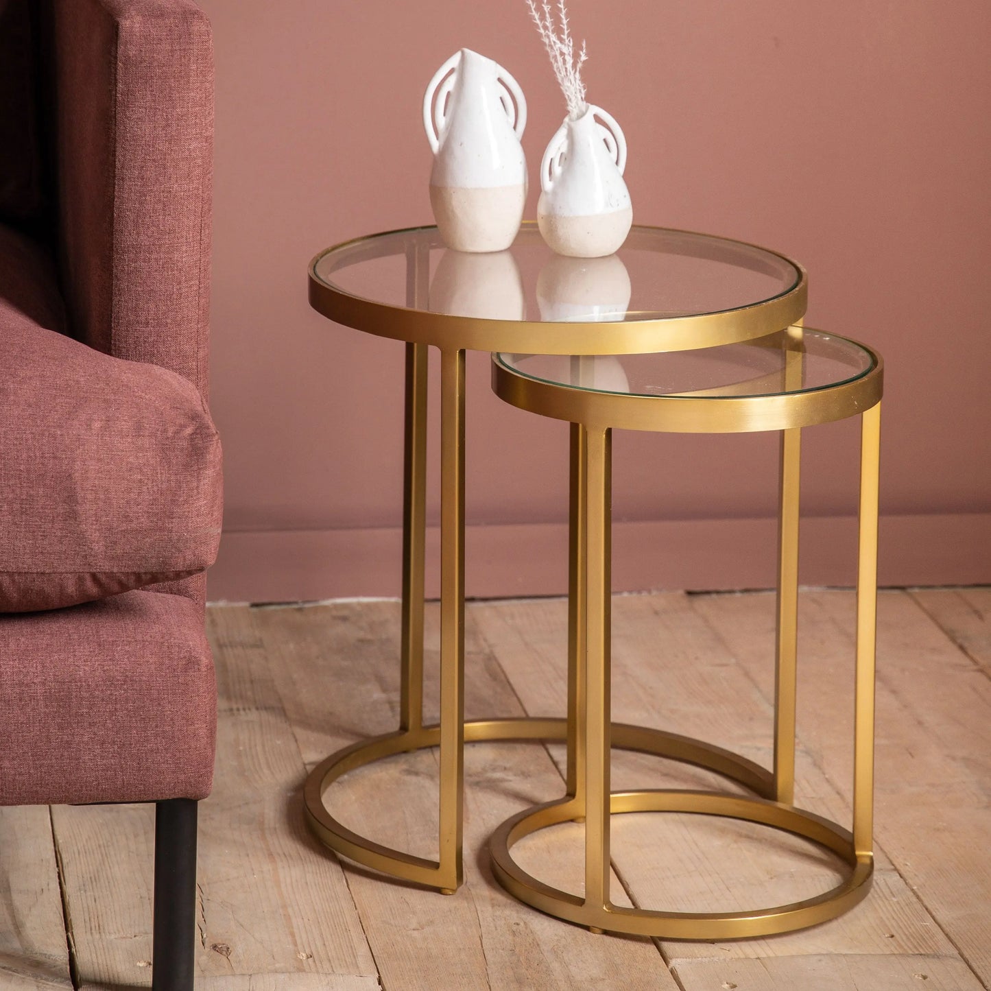 Rowe Nest of Two Tables - Colour Options Gallery Direct Homebound