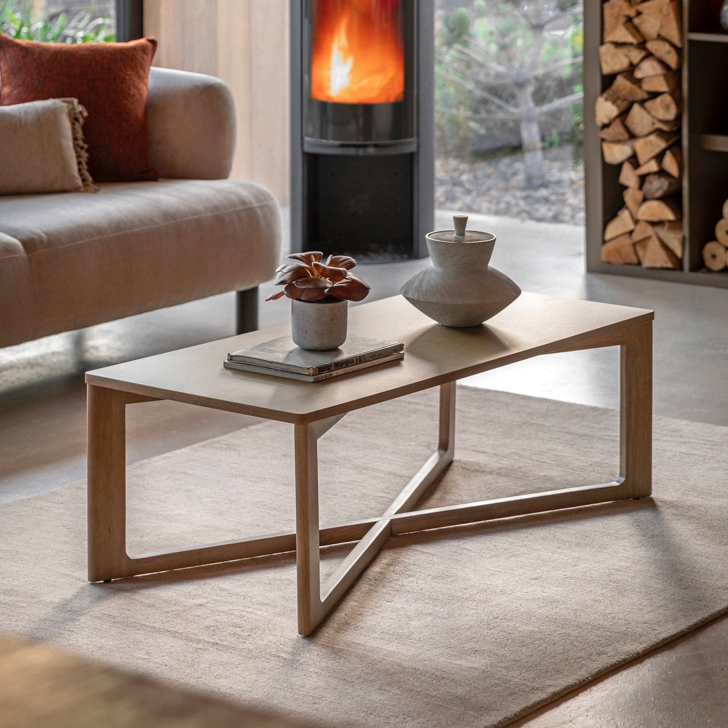 Panelled Coffee Table