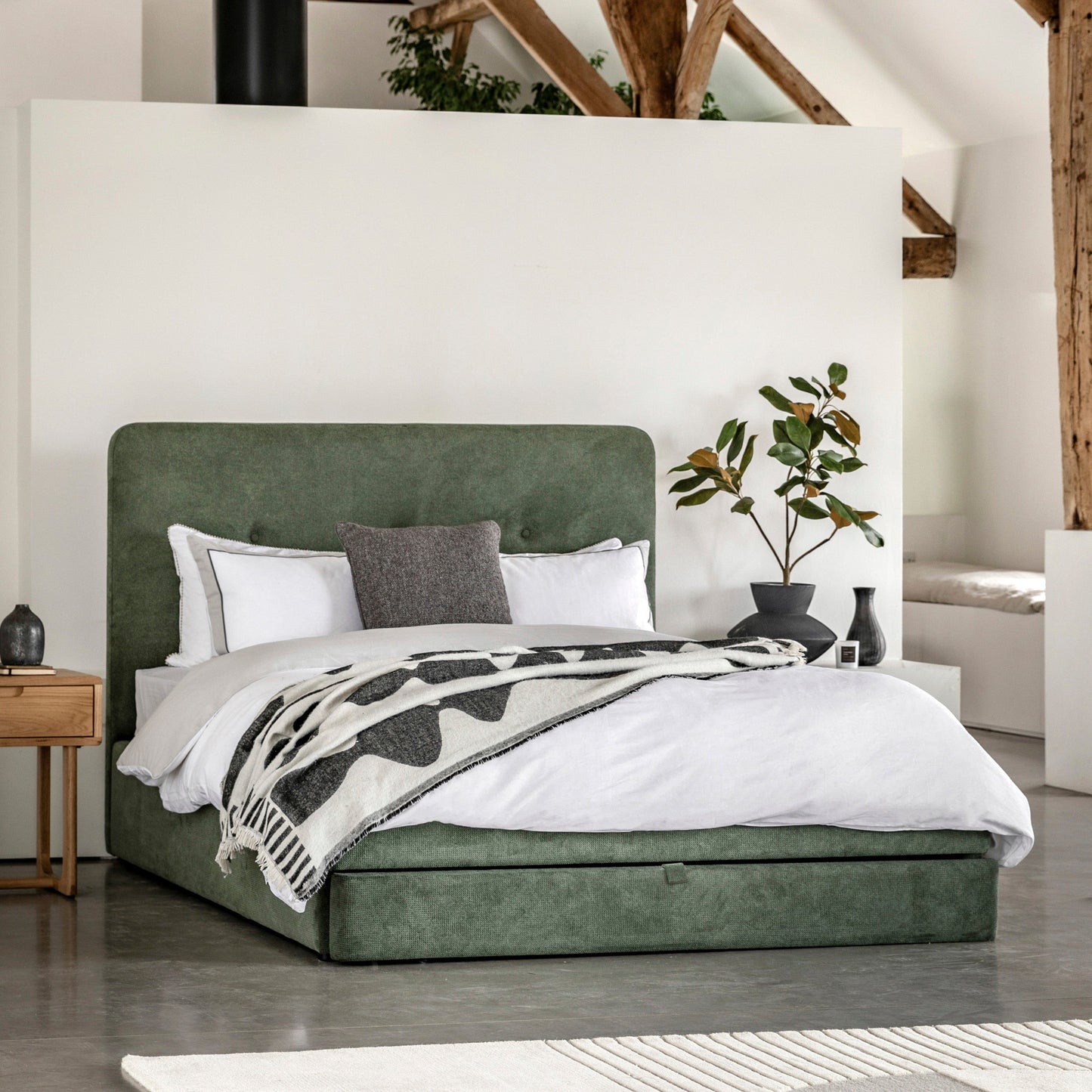 Marlowe 2 Drawer King Bed - Colour Options
