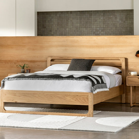 Craft Double Bed Natural