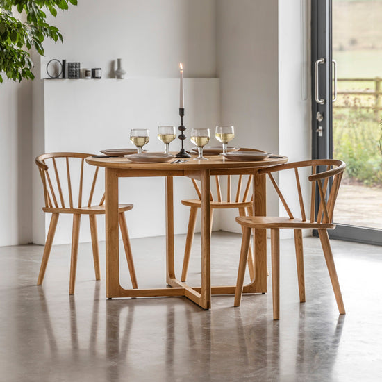 Craft Round Dining Table - Colour Options