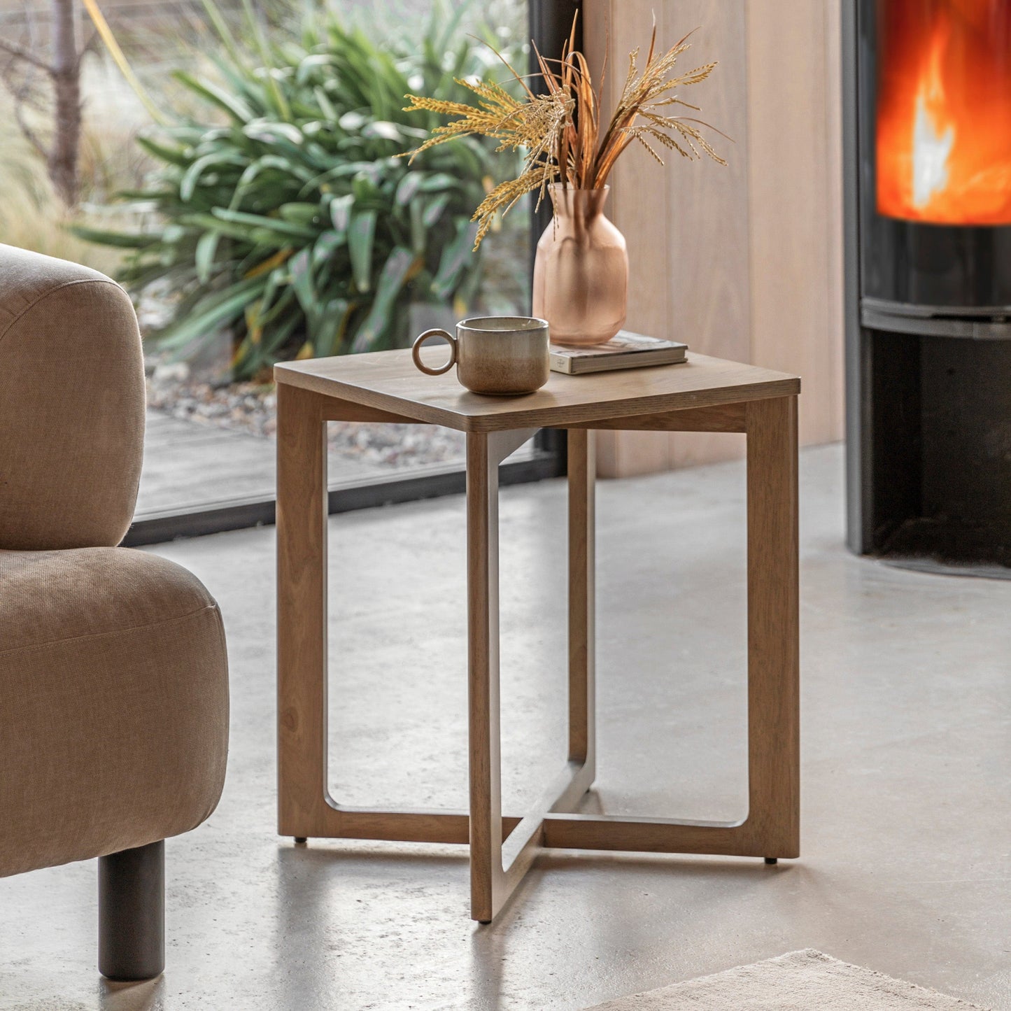 Panelled Side Table