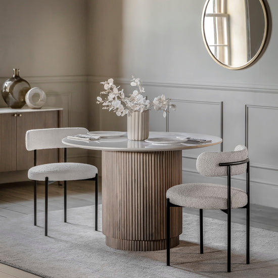 Marmo Round Dining Table