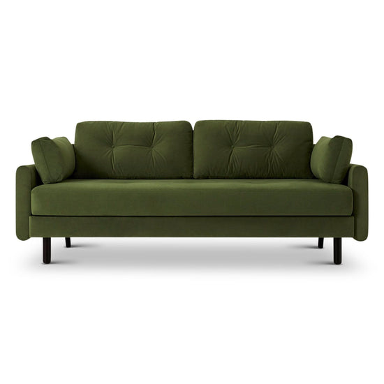 Model 04 Velvet 3 Seat Sofa Bed
