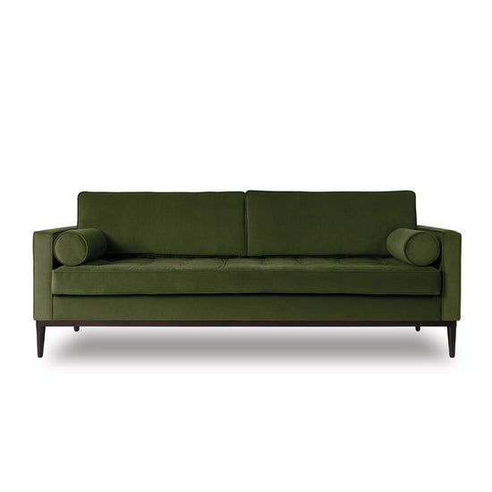 Model 02 Velvet 3 Seater Sofa